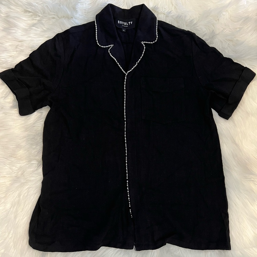 Royalty By Maluma Black Men's Shirt